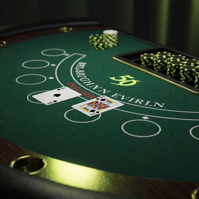 Gold Saloon Blackjack Kachel mit Ass und K&ouml;nig auf gr&uuml;nem Filz aus der Zoccer Live-Lobby